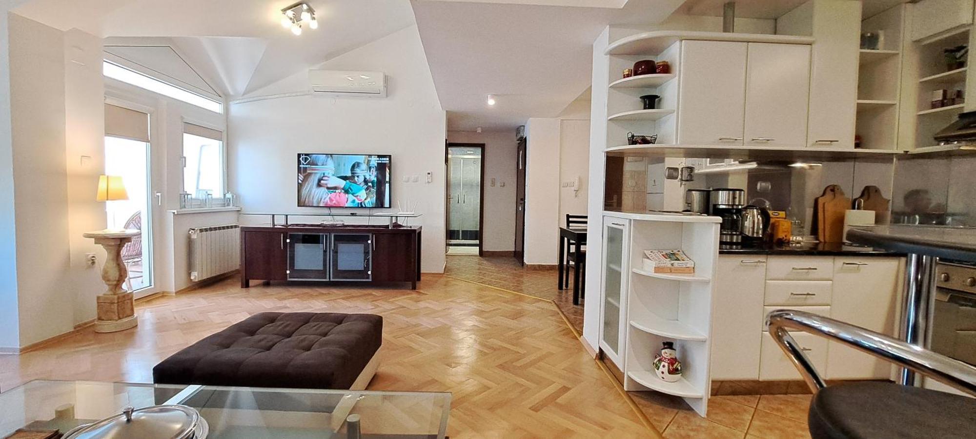 Central Skopje Duplex Apartment Exterior foto
